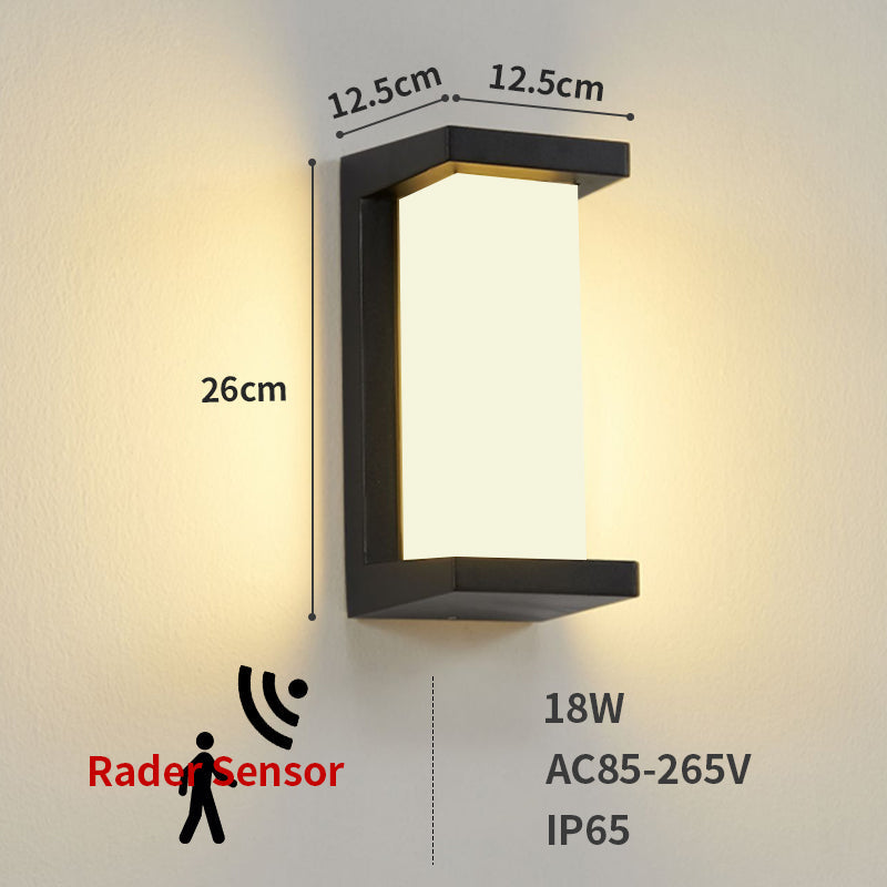Outdoor Lighting Motion Sensor LED - ORIONX | Security