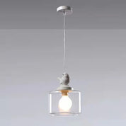 Pendant Light Bird Design Glass - NEOSXA | Ambient Glow