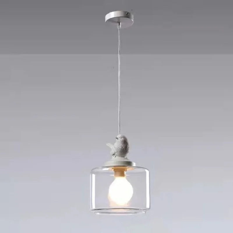 Pendant Light Bird Design Glass - NEOSXA | Ambient Glow