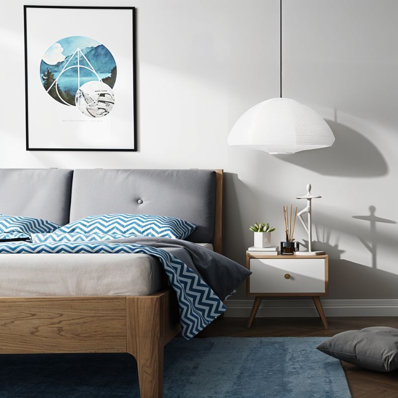 Pendant Light Washi Paper LED - ZODIAC | Serene Style