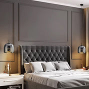 Pendant Light Black Glass LED - TANIUM | Nordic Style