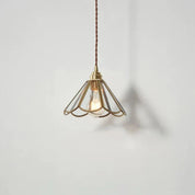Pendant Light Brass Glass - OCULUS | Elegance