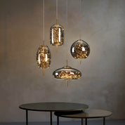 Pendant Light Smoked Glass - SILEXA | Ambiance Lighting