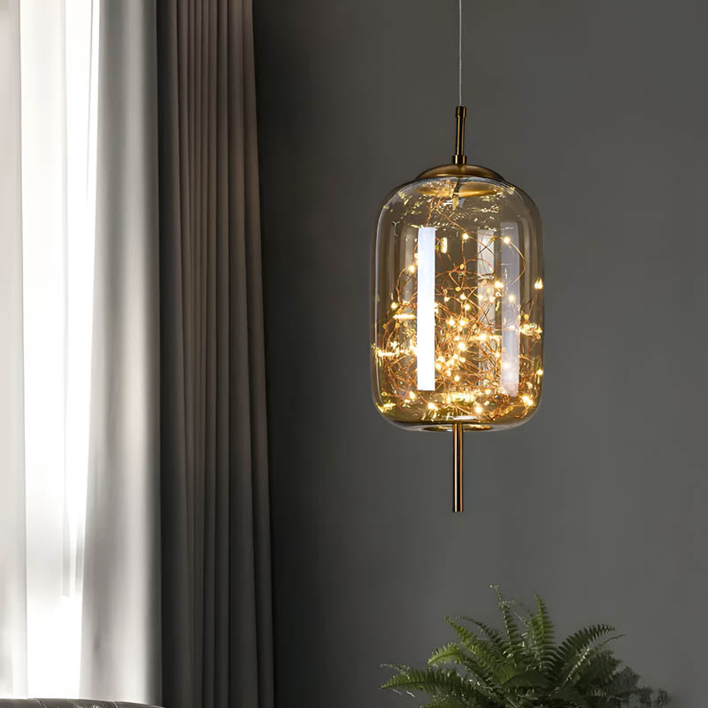 Pendant Light Smoked Glass - SILEXA | Ambiance Lighting