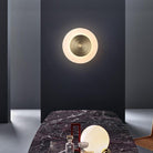 Orr Minimalism Round Moon Wall Lamp Dining Room Bedroom