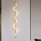 Valentina Modern Flexible Curve Metal Wall Light Living Room Bedroom