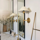 Alessio Vintage Classical Metal Wall Light Bathroom Bedroom Living Room