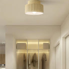 Hailie Modern Beige White Orange Green Ceiling Lamp Bedroom  Dining Room