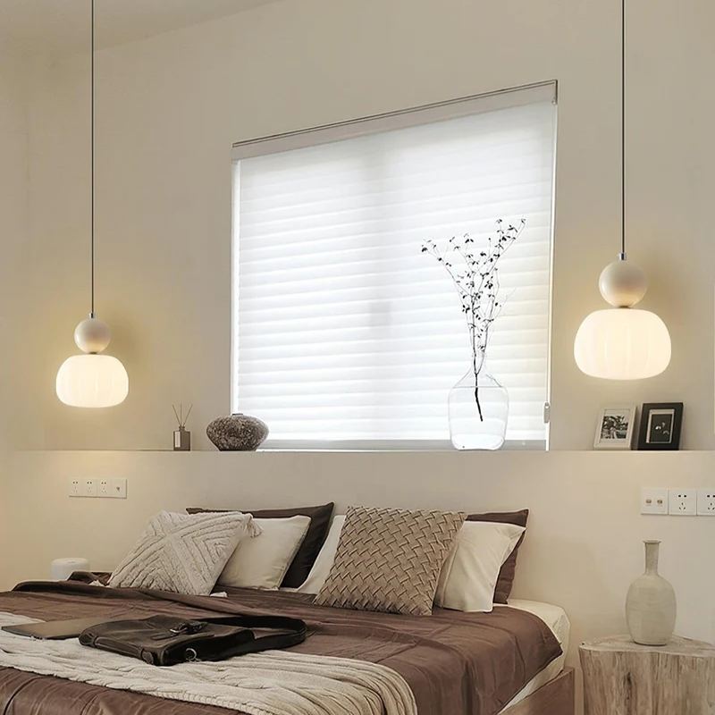 Hailie Modern Round Acrylic Pendant Light Shades Bedroom Dining Room