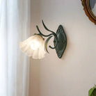 Carins Moderne Chalet Fleur Métal Applique Murale Chambre à Coucher Couloir Salle de Bain