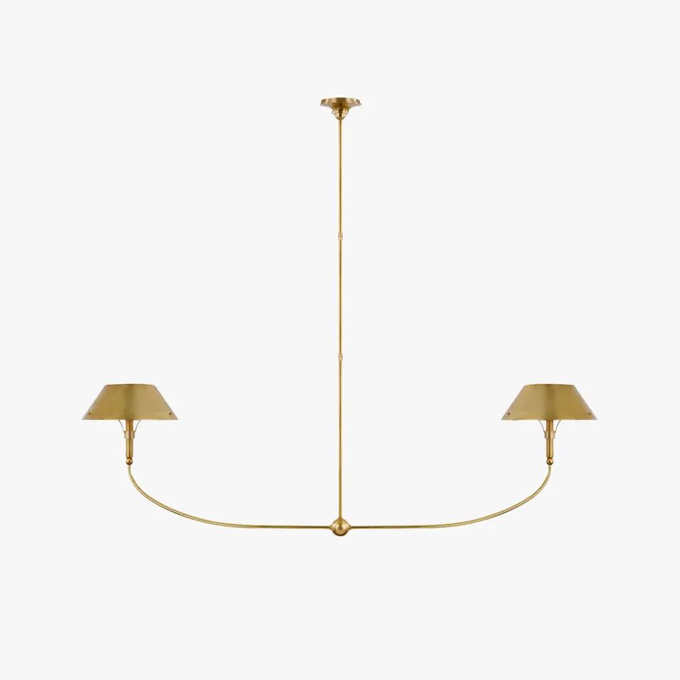 Alessio Vintage Luxury Metal Pendant Light Shades Living Dining Room