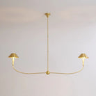 Alessio Vintage Luxury Metal Pendant Light Shades Living Dining Room