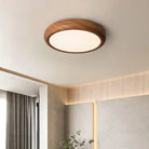 Ozawa Moderne Minimalisme Rond Bois Plafonnier Chambre Salle à Manger