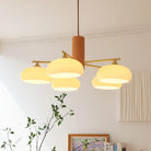 Valentina Moderne Métal Verre Elliptique Lustres Abat Jour Salon Salle À Manger