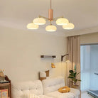 Valentina Moderne Métal Verre Elliptique Lustres Abat Jour Salon Salle À Manger