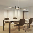 Edge Moderne Inhabituel Long Métal Suspensions Salle à Manger Salon