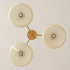 Valentina Moderne Métal Verre Elliptique Lustres Abat Jour Salon Salle À Manger