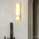 Jade Moderne Luxe Long Albâtre Applique Murale Nuances Chambre à Coucher Couloir