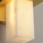 Jade Moderne Luxe Long Albâtre Applique Murale Nuances Chambre à Coucher Couloir