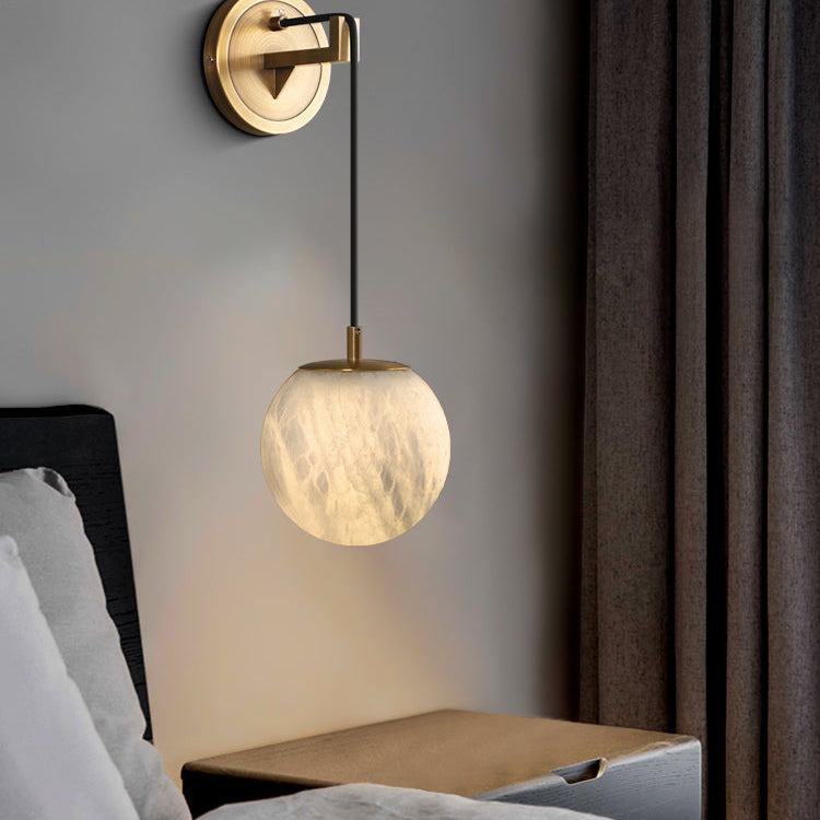 Wall Light Brass Black - EURYPA | Ambient Lighting