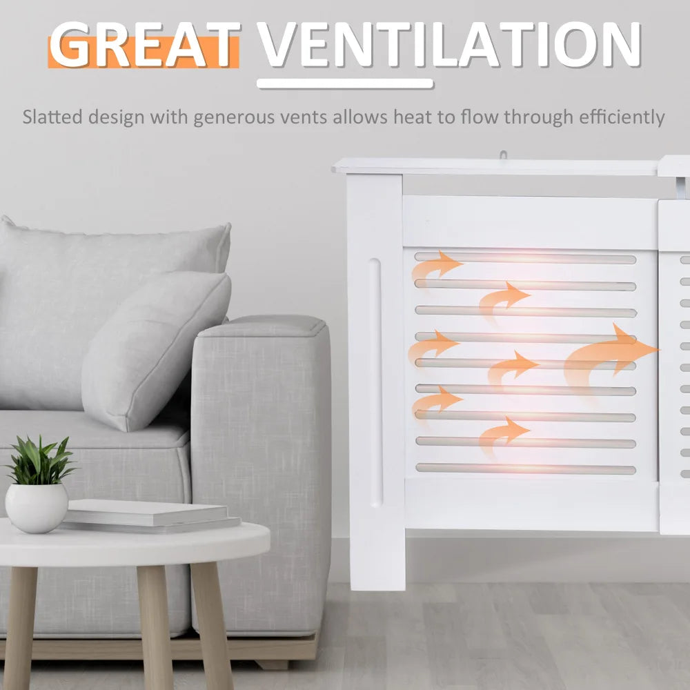 Radiator Cover – White MDF | Child & Pet Safe - Image 5