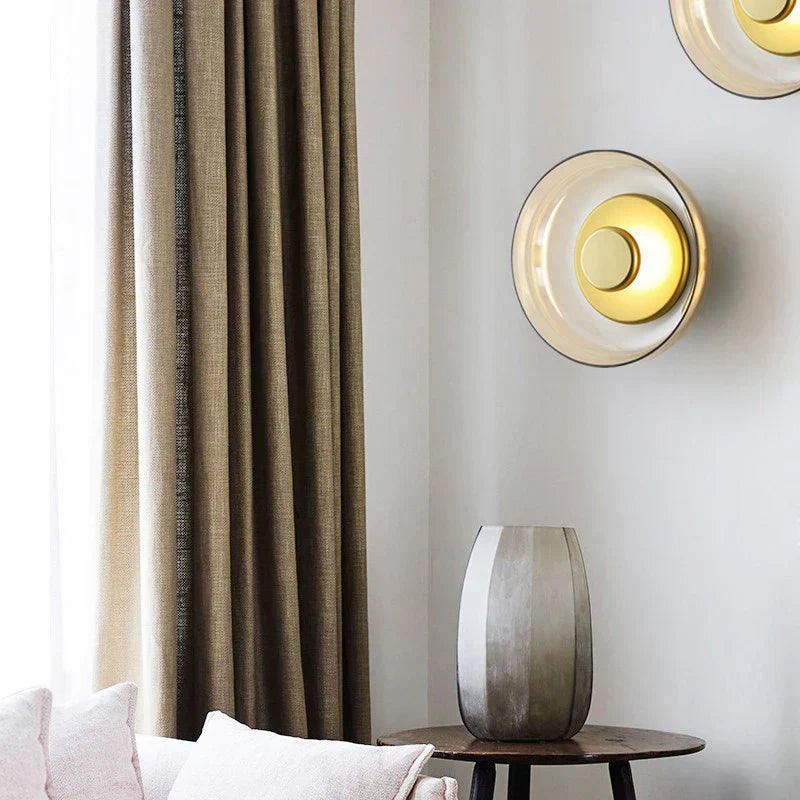 Wall Lamp LED Glass Stone - APHELS | Nordic Elegance