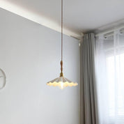 Pendant Light Ceramic Fluted - ZELOSX | Elegant Ambiance