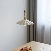 Pendant Light Ceramic Fluted - ZELOSX | Elegant Ambiance