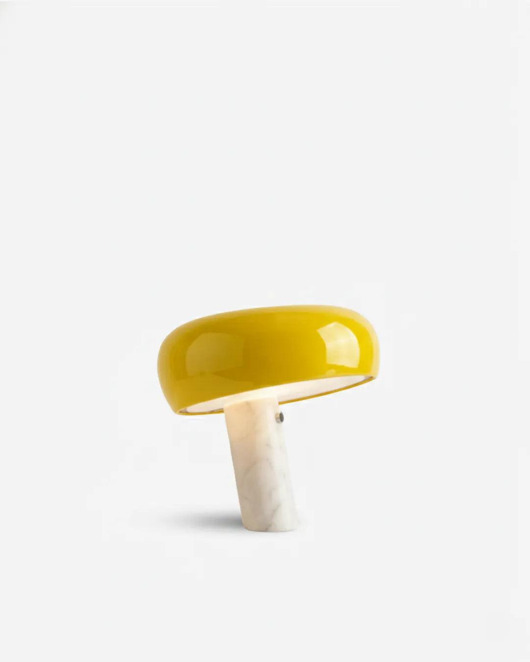 CAMOS designer table lamp in yellow small — wireless rechargeable lamp | DecoHarmonie Australia