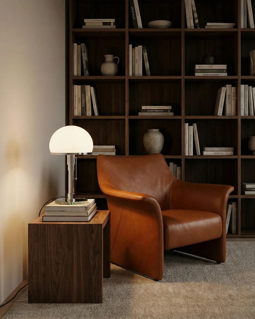 DOLIA designer table lamp displayed on a designer desk in a Sydney home — DecoHarmonie