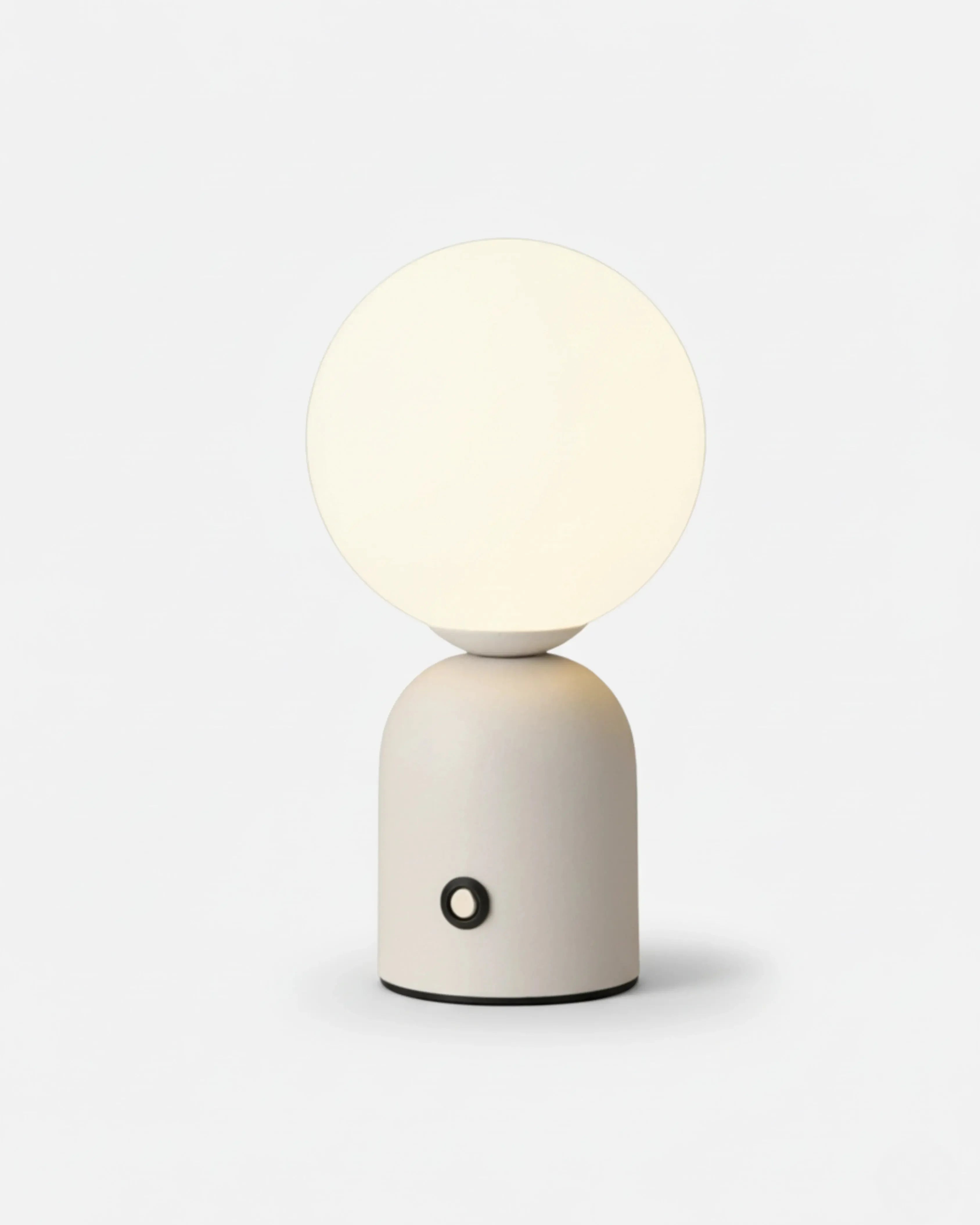 LUMI cordless designer table lamp in white — wireless rechargeable lamp | DecoHarmonie Australia