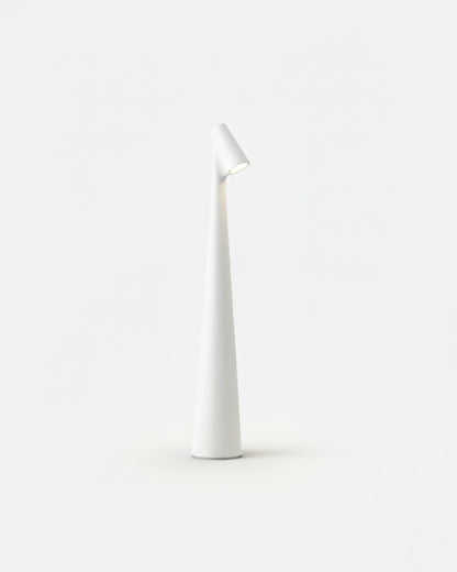 NORA cordless designer table lamp in white — wireless rechargeable lamp | DecoHarmonie