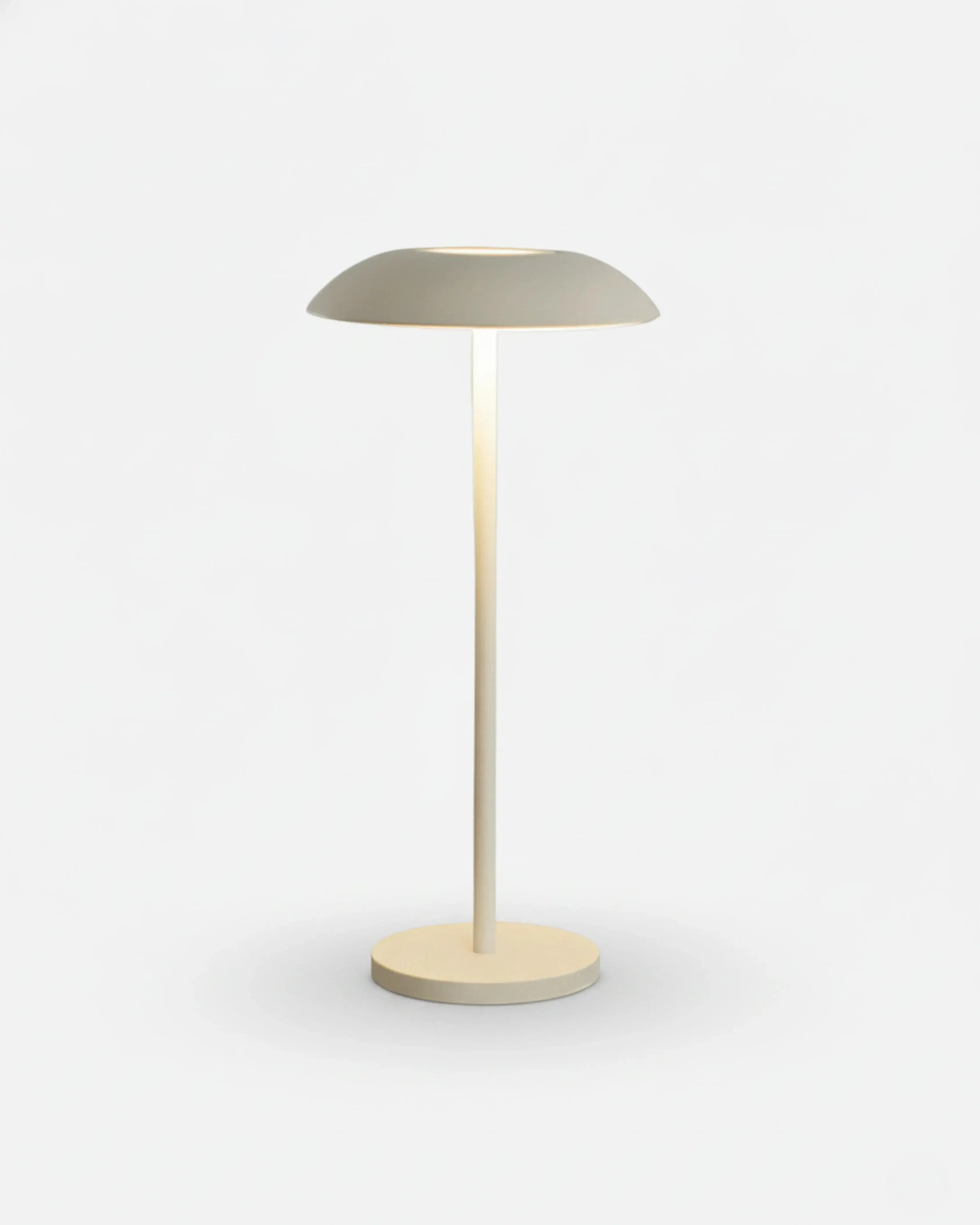 OSLO cordless designer table lamp in white — wireless rechargeable lamp | DecoHarmonie Australia