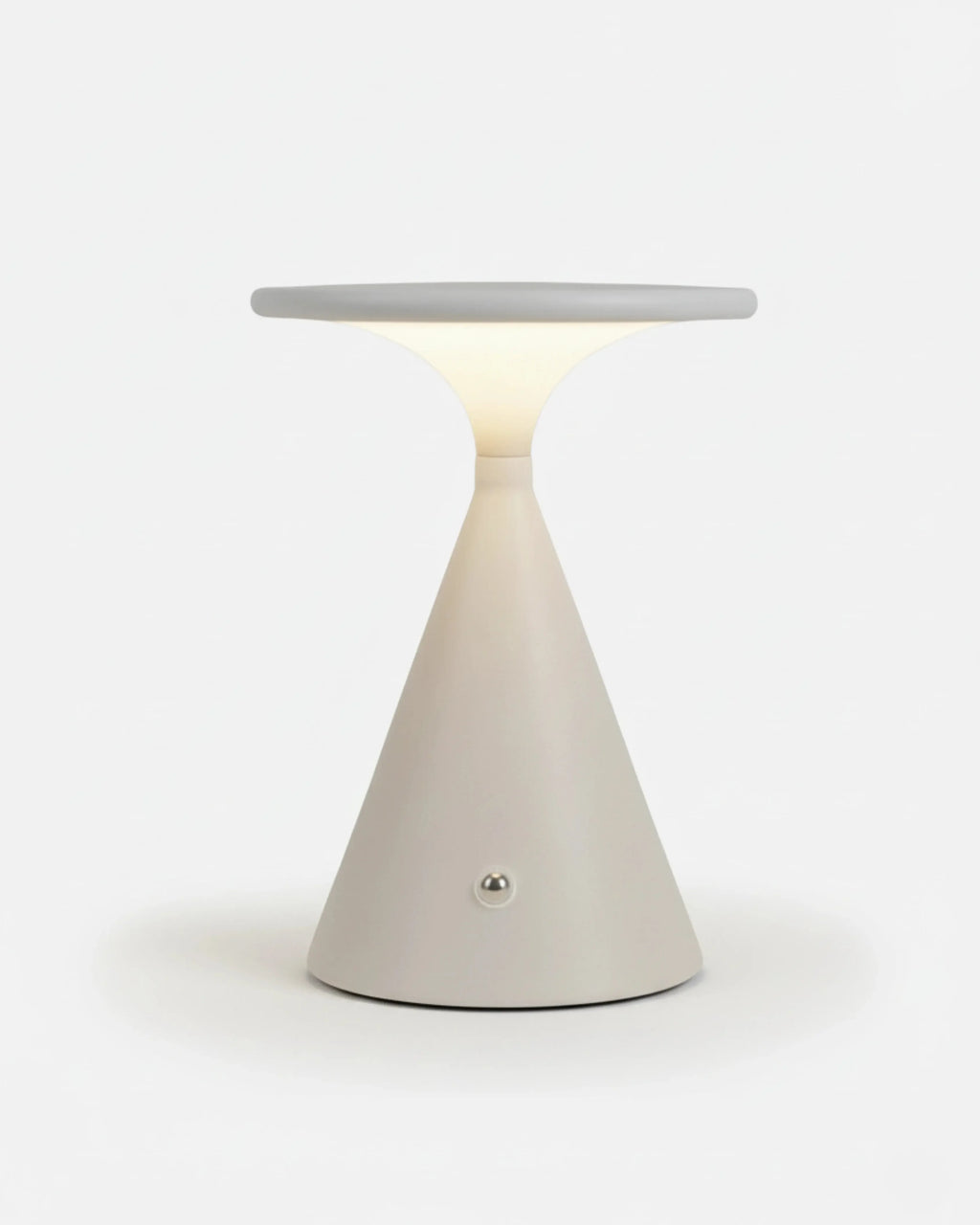 VEGA cordless designer table lamp in white — wireless rechargeable lamp | DecoHarmonie Australia