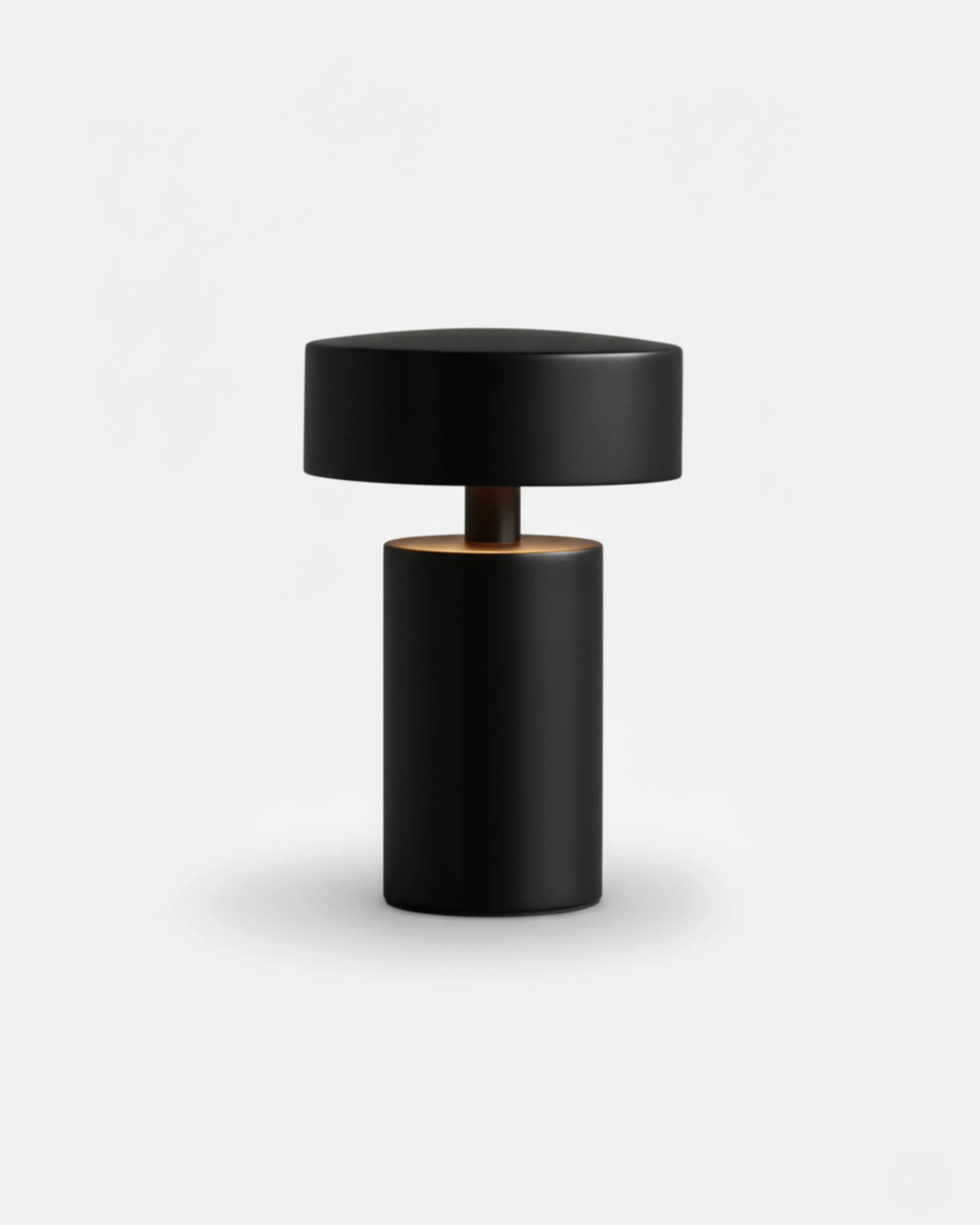 TOMI cordless designer table lamp in black — wireless rechargeable lamp | DecoHarmonie Australia