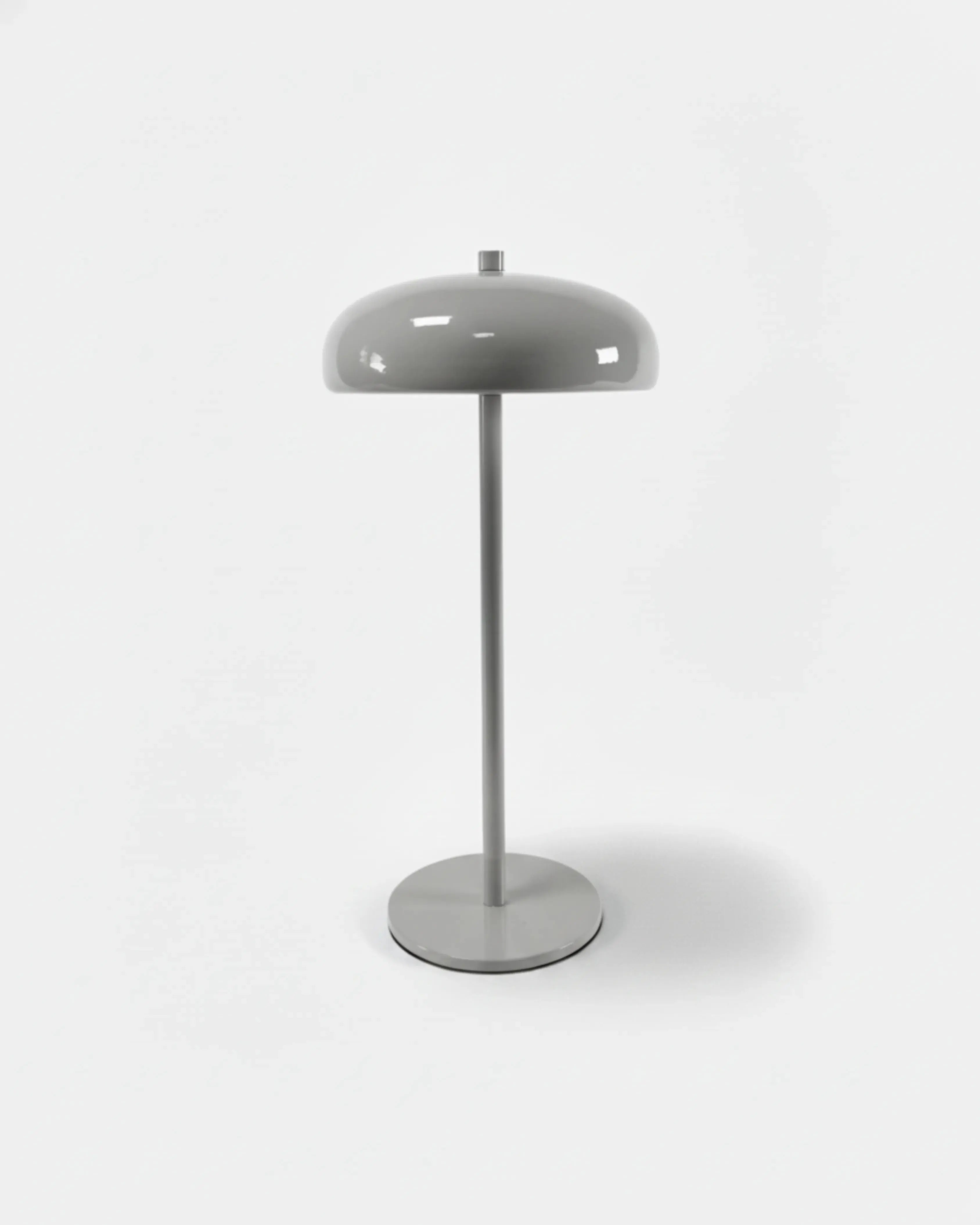 NARI cordless designer table lamp in grey — wireless rechargeable lamp | DecoHarmonie Australia