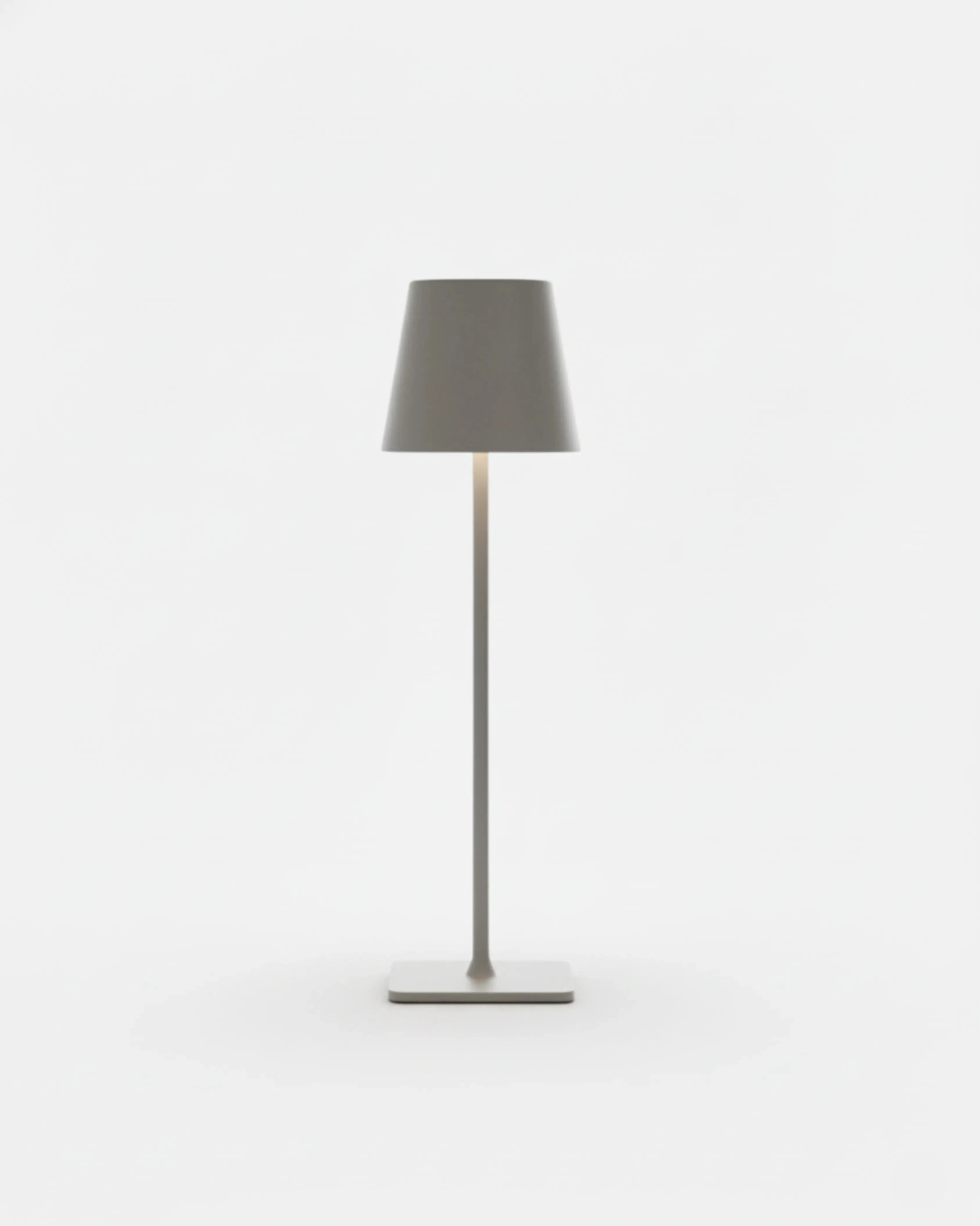 FREY cordless designer table lamp in grey — wireless rechargeable lamp | DecoHarmonie Australia