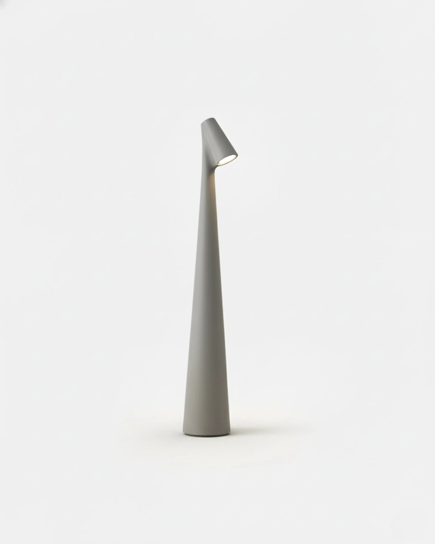 NORA cordless designer table lamp in grey — wireless rechargeable lamp | DecoHarmonie