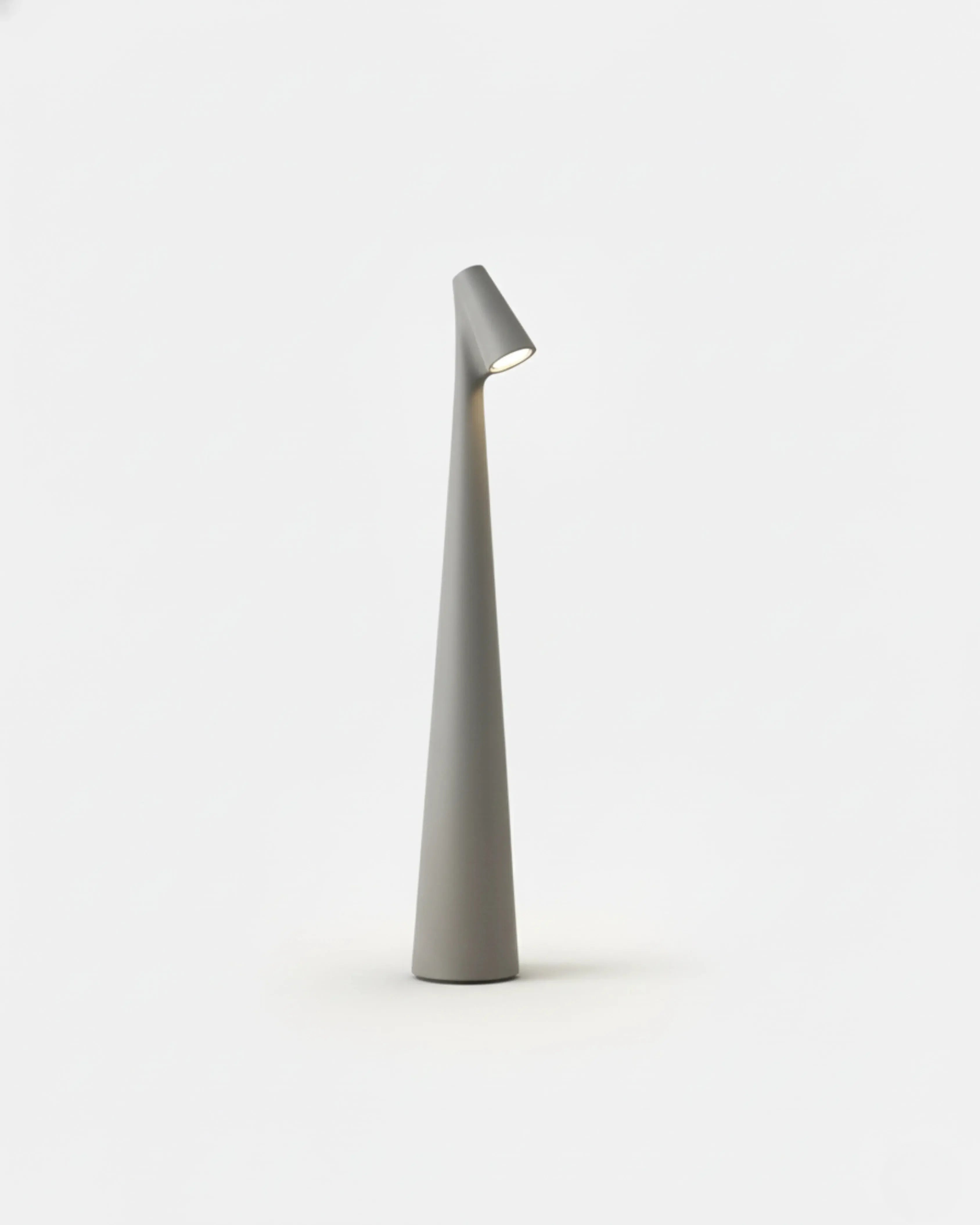 NORA cordless designer table lamp in grey — wireless rechargeable lamp | DecoHarmonie Australia