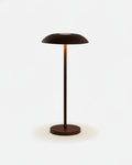 OSLO cordless designer table lamp in brown — wireless rechargeable lamp | DecoHarmonie Australia