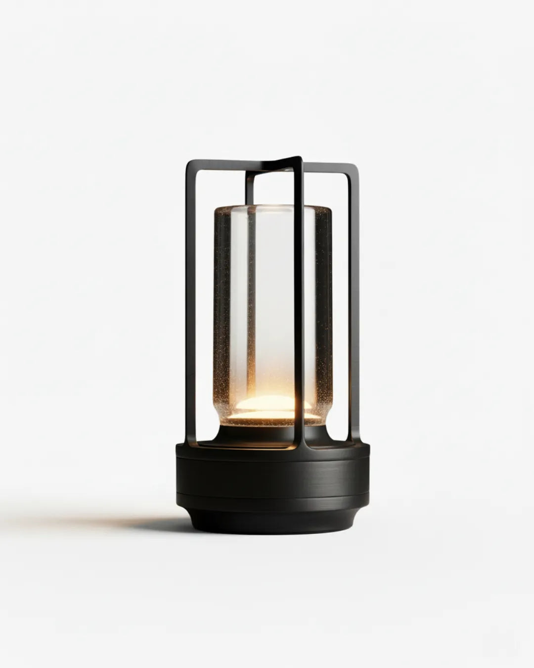 RUNA cordless designer table lamp in black — wireless rechargeable lamp | DecoHarmonie Australia