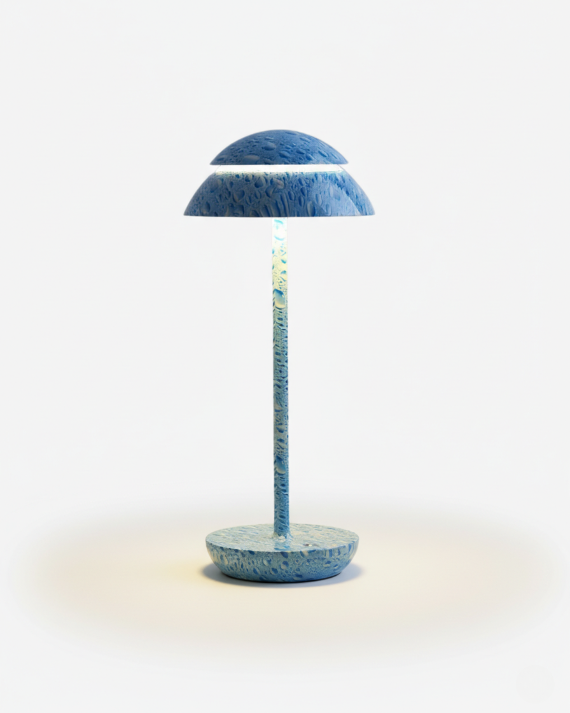 DESKA cordless designer table lamp in water drop — wireless rechargeable lamp | DecoHarmonie Australia