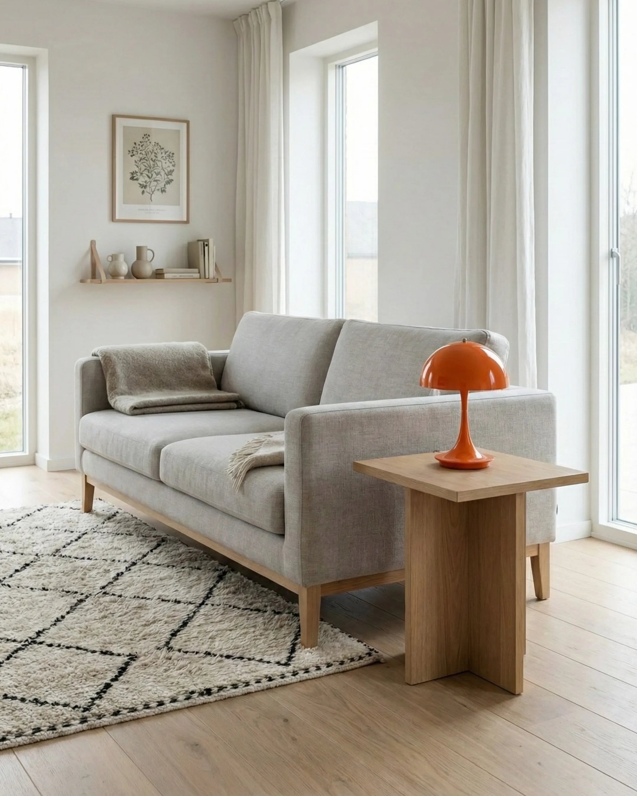 MIDO cordless designer table lamp displayed on a designer desk in a Sydney home — DecoHarmonie