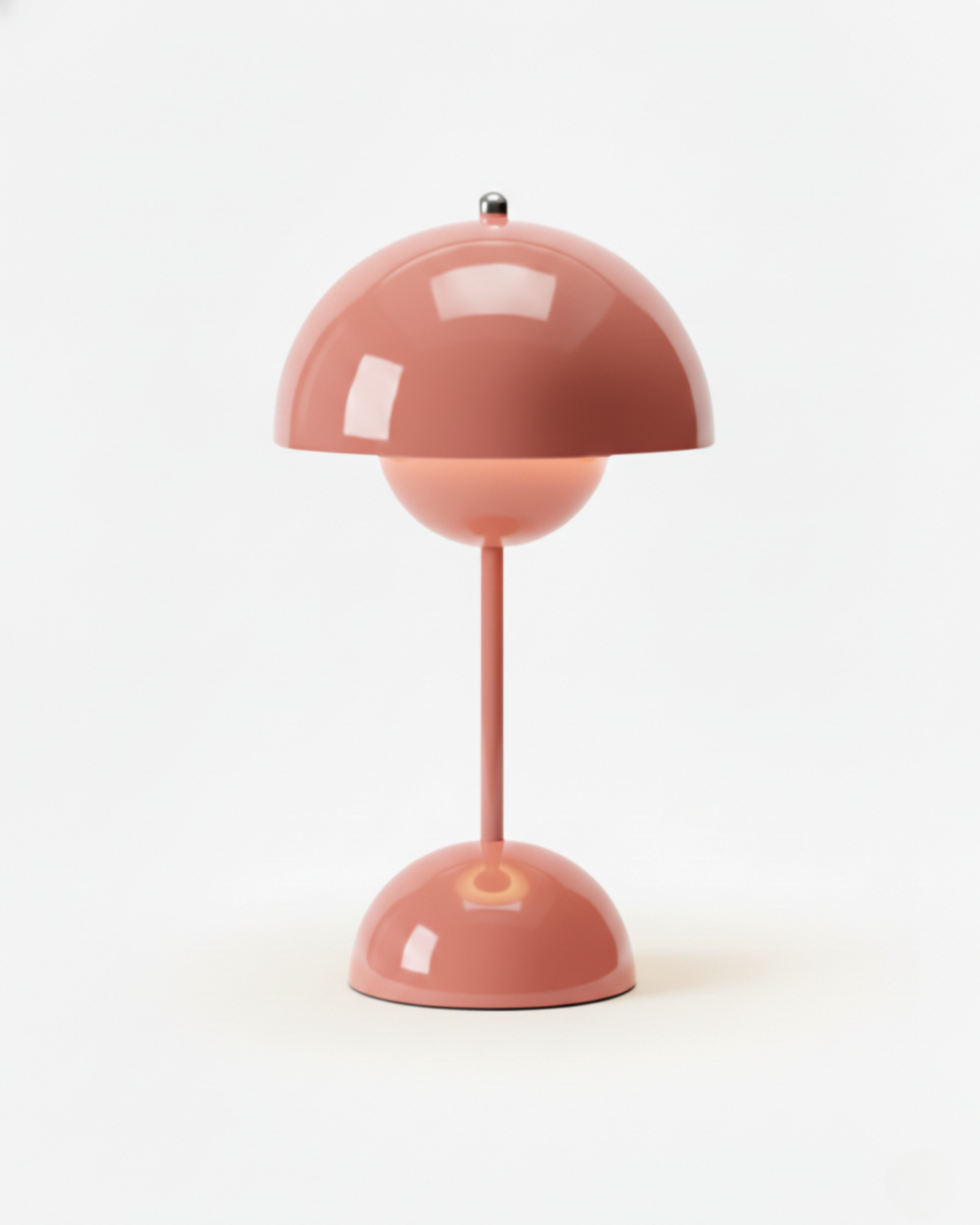 ODEN cordless designer table lamp in pink — wireless rechargeable lamp | DecoHarmonie Australia
