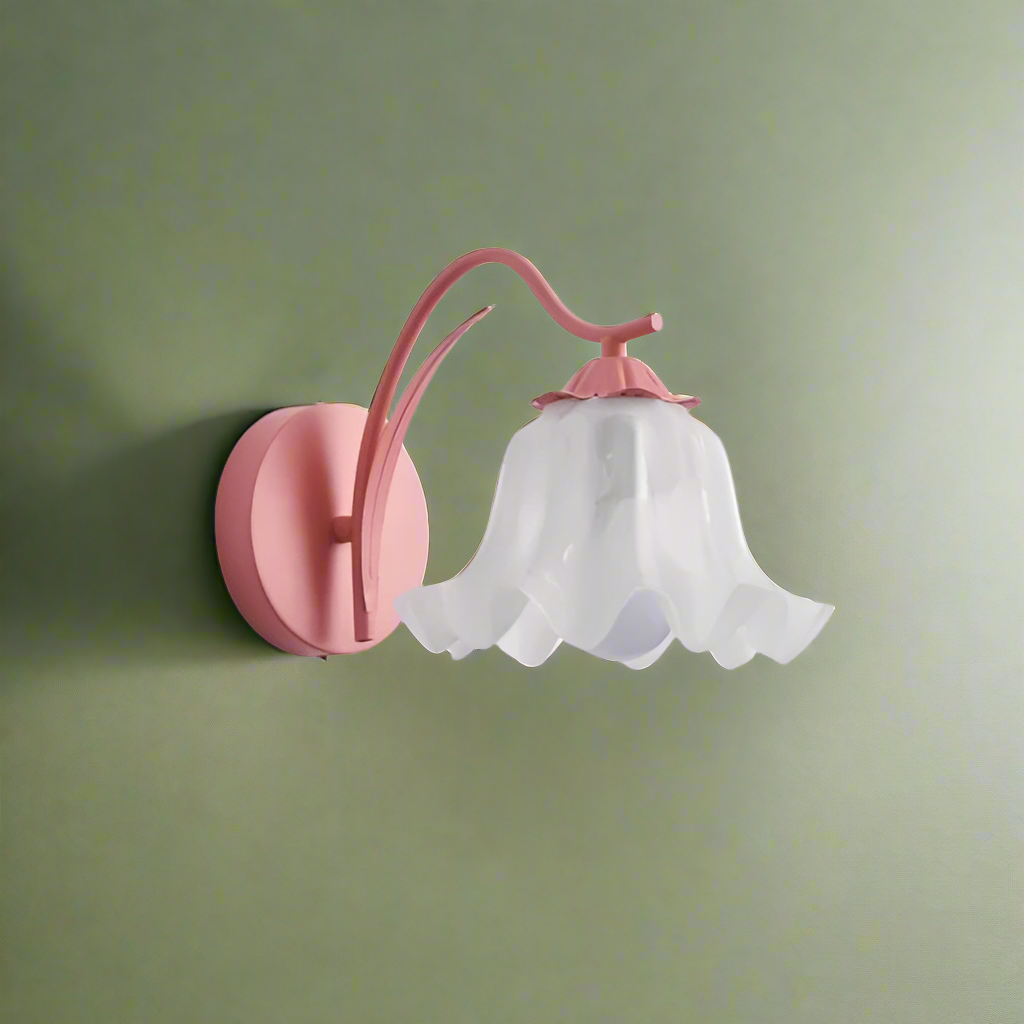 Wall Light Floral Iron - HYPERA | Retro Elegance