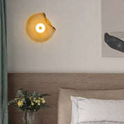 Wall Light Amber Glass - CRUXIS | Modern Luxury