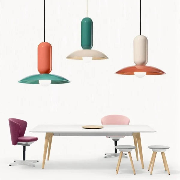 Pendant Light Macaron Metal - XANDAR | Playful Lighting