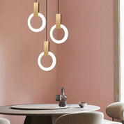 Pendant Light Gold LED - SYNCRO | Modern Elegance