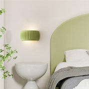 Wall Light Resin Ribbed - DURANA | Art Deco Style