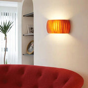 Wall Light Resin Ribbed - DURANA | Art Deco Style